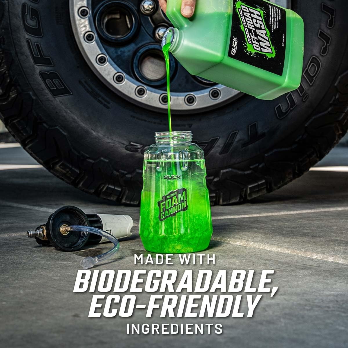 Slick Products Total Off-Road Wash Super Concentrate Thick Foaming Car Wash Soap