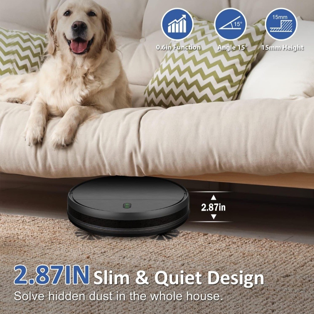BR151 Robot Vacuum 2-in-1 Vacuum & Mop, Alexa & Google Assistant, Wi-Fi, Remote