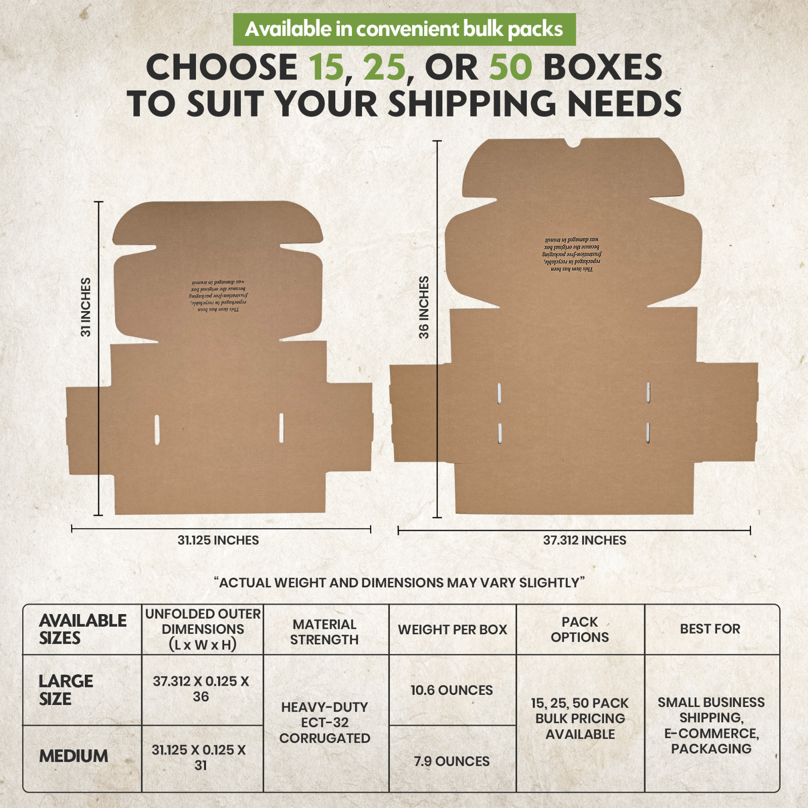 SMALLER BEST SHOE BOX for Shipping and replacement~ HEAVY DUTY~12″ X 9″ X 4.125″