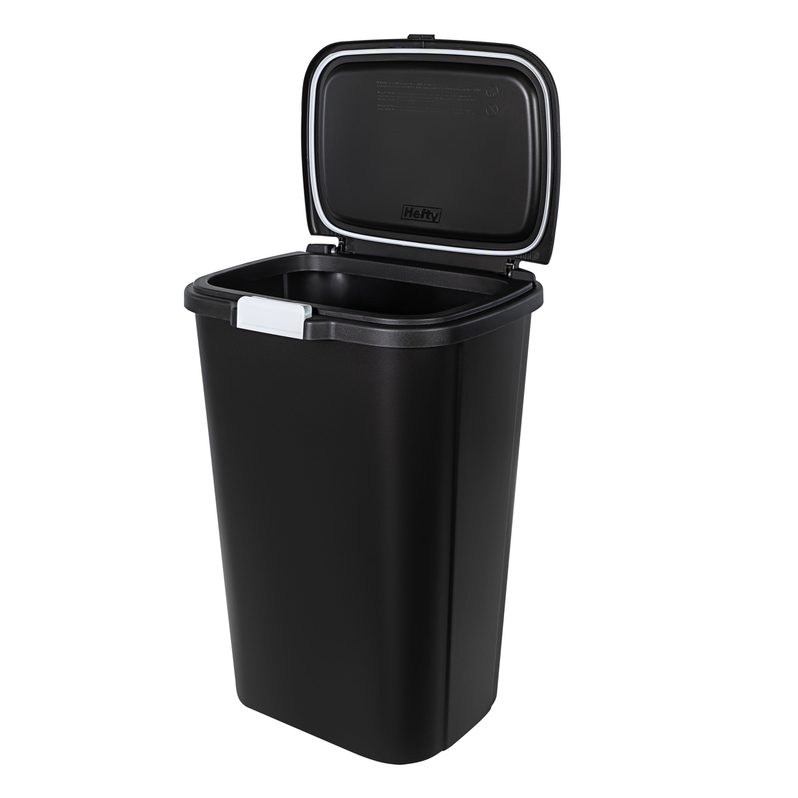 13 Gal Odor Block Touch Top Black