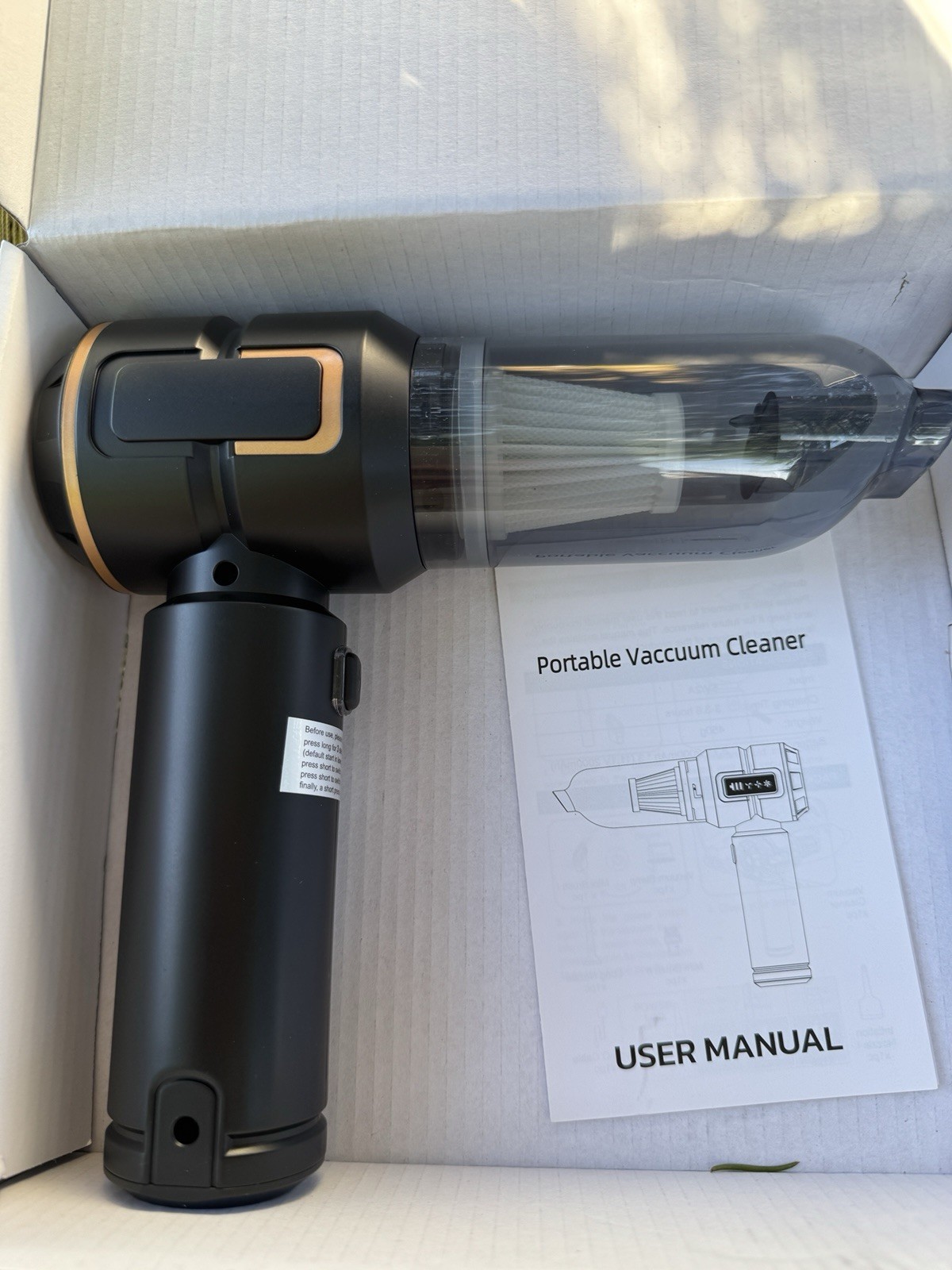 Cordless Car Vacuum Cleaner 18000pa Brushless Motor 2500mAh Battery Air Duster