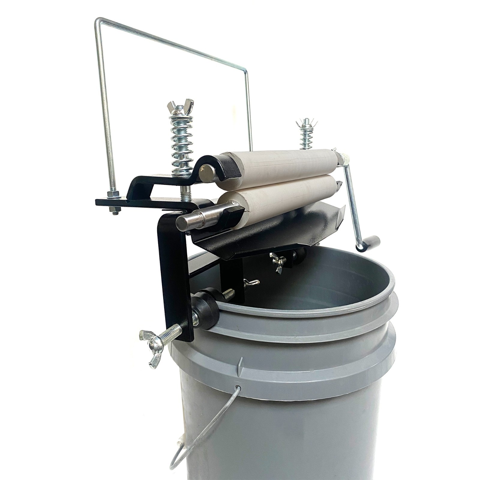 Upgraded Clothes Wringer, Hand Crank Laundry Wringer Washer Removes 95% Water