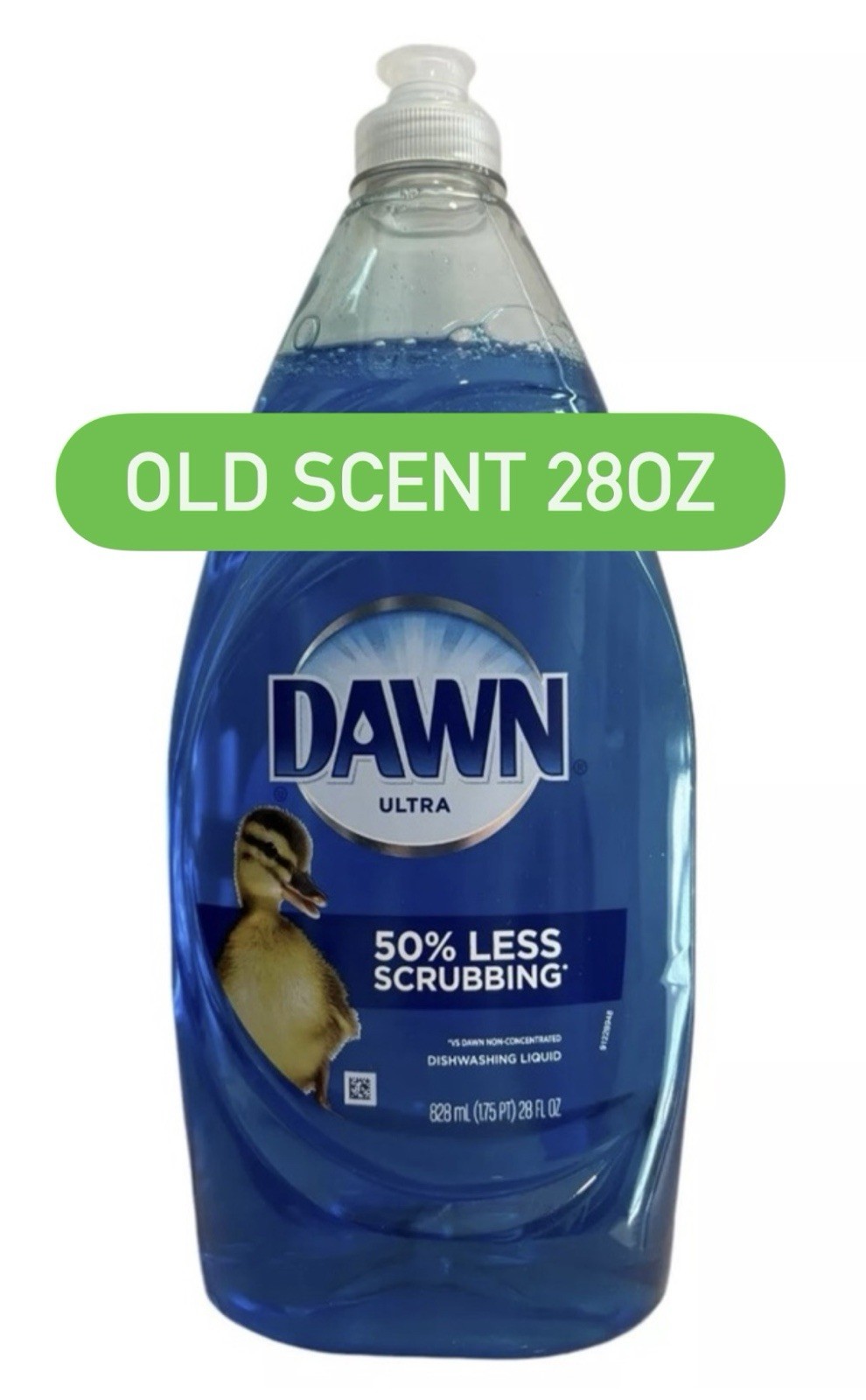 Dawn Ultra Dishwashing Liquid Dish Soap, Original 2021, 28oz OLD SCENT