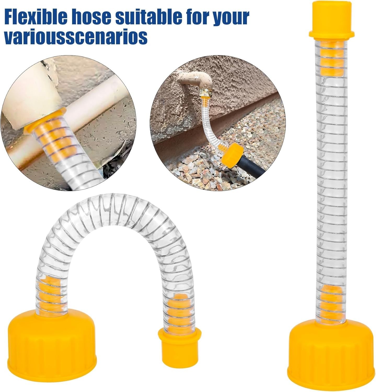 Wet Vac Attachment A/C Drain Lines Cleaner Tool, AC Drain Line Vacuum Adapter…