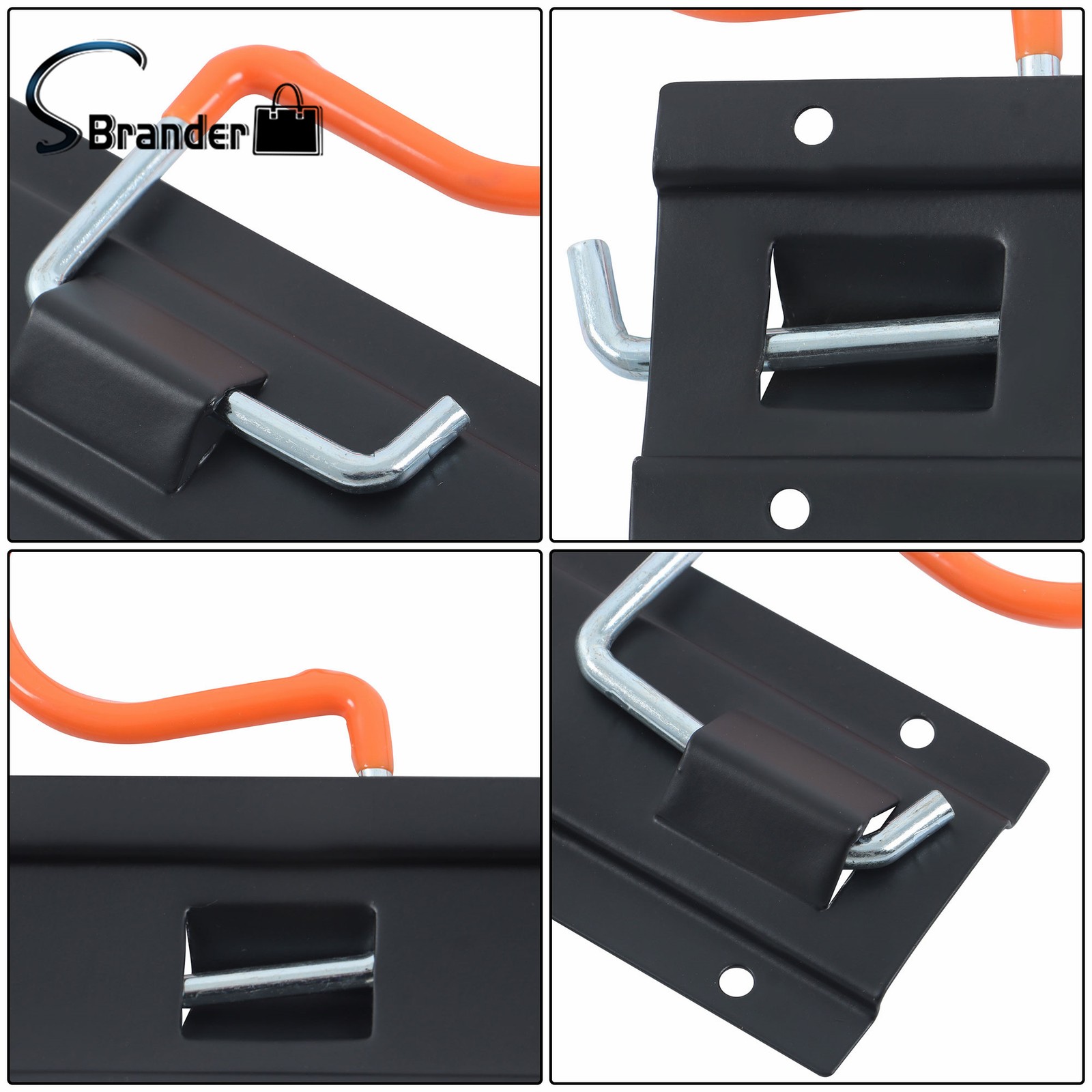 Easy To Use 68″ Storage System Adjustable Tool Organizer Hangers Shovels Brooms