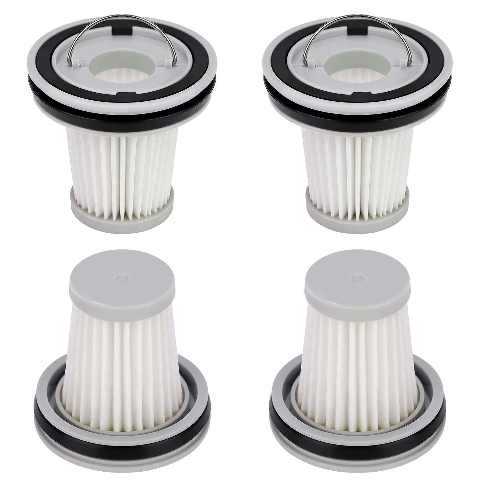 4 Pack HEPA Filter with Fanttik Slim V8 Apex / V9 Mix / V10 Mix/Slim V10 Apex…