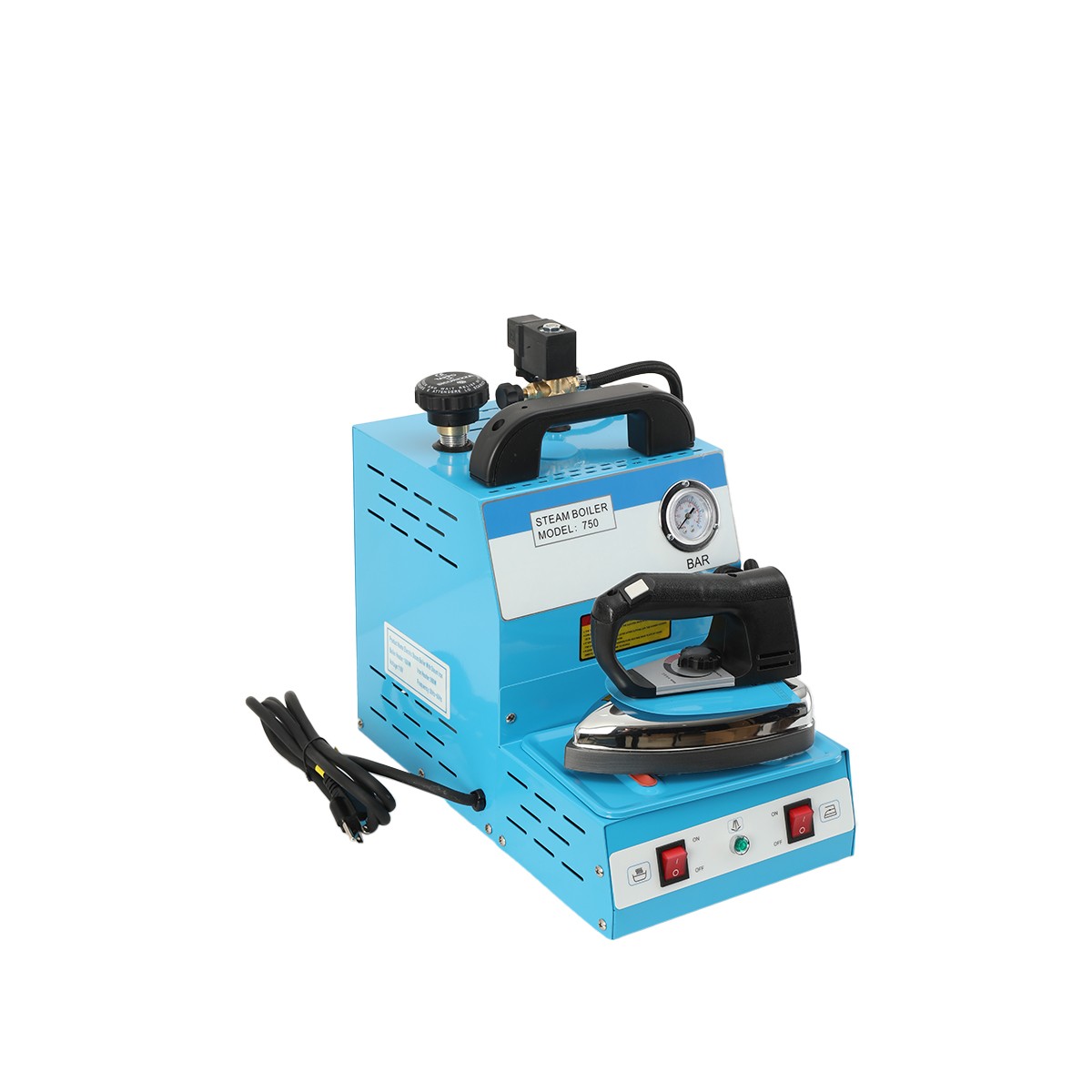 110V Industrial Steam Iron & Boiler Station – 1600W Professional Ironing System