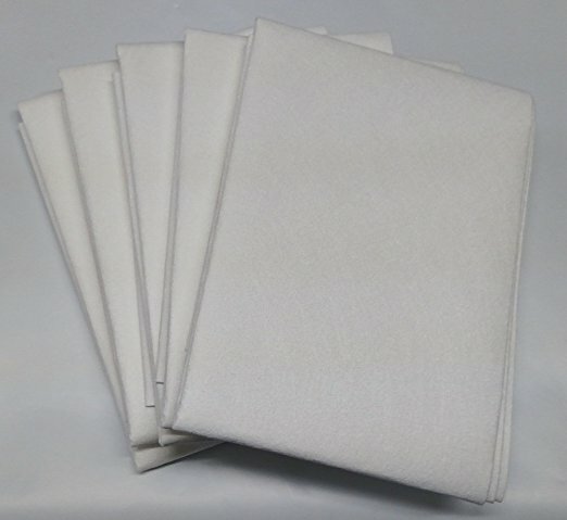 Original Streak Free Factory Microfiber Cloth 10 Pack – 16 x 16 ” – 130 gsm