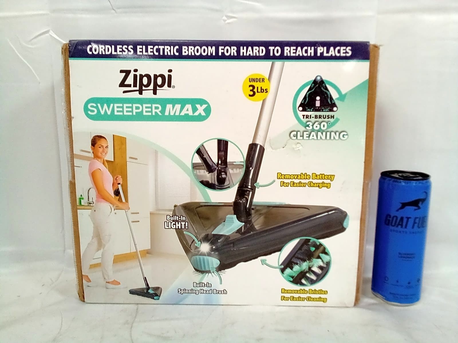 Zippi Sweeper Max Lightweight Cordless Floor Sweeper