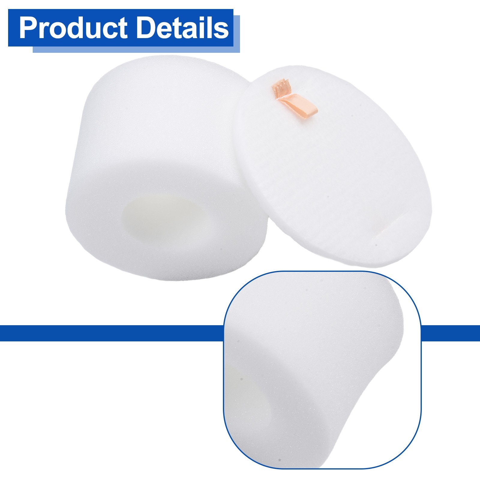 Compatible Foam and Felt Filters for Shark ZD550 Vacuum Cleaner