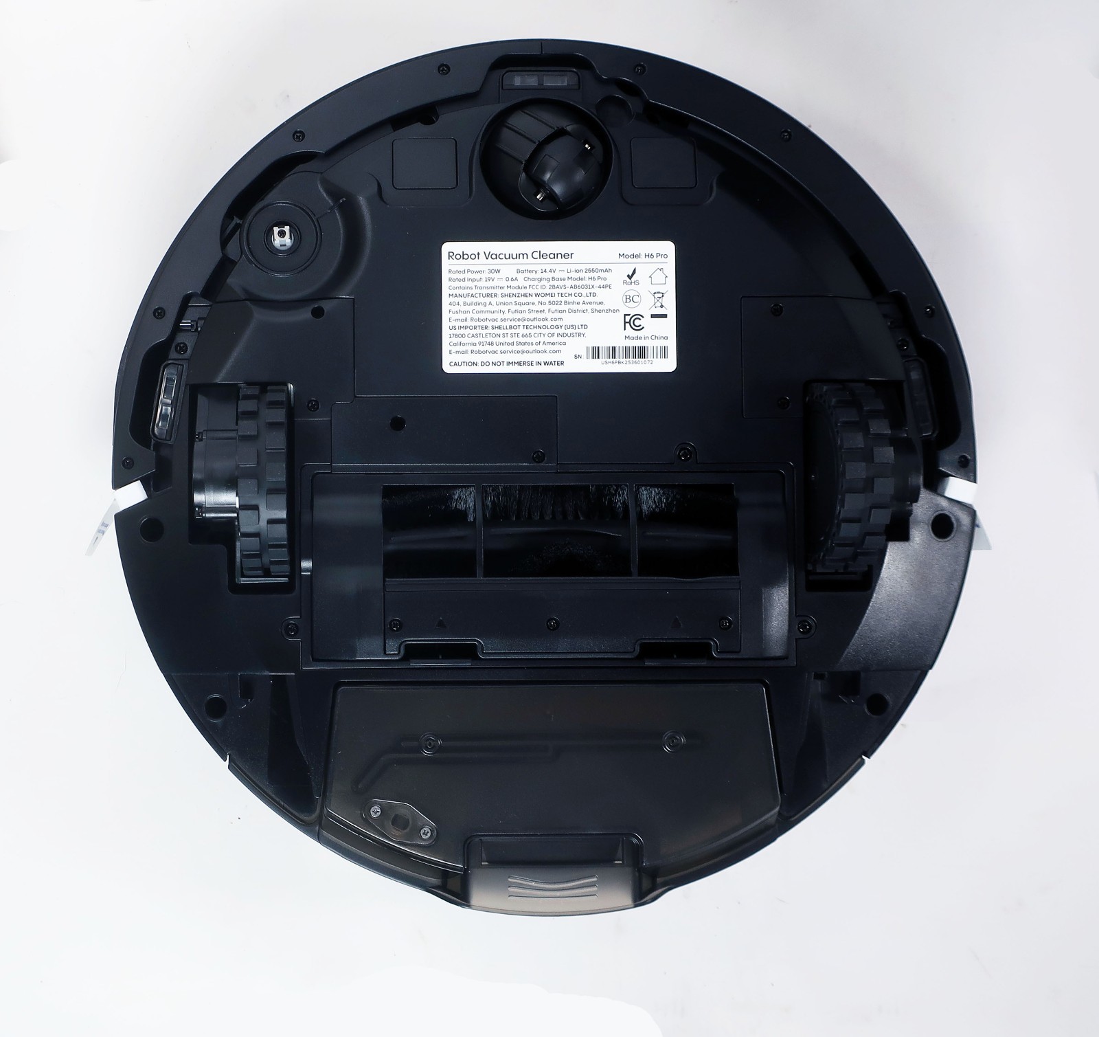 H6 Robot Robotic Vacuum and Mop w/ Mapping LIDAR Navigation ~ Alexa/APP Control