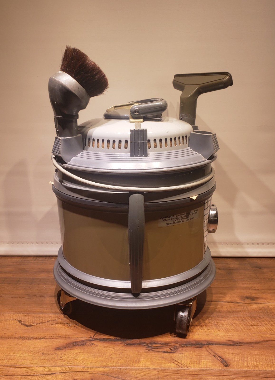 Vintage Filter Queen Princess II PG-48 Cannister With Attachments Filters- WORKS