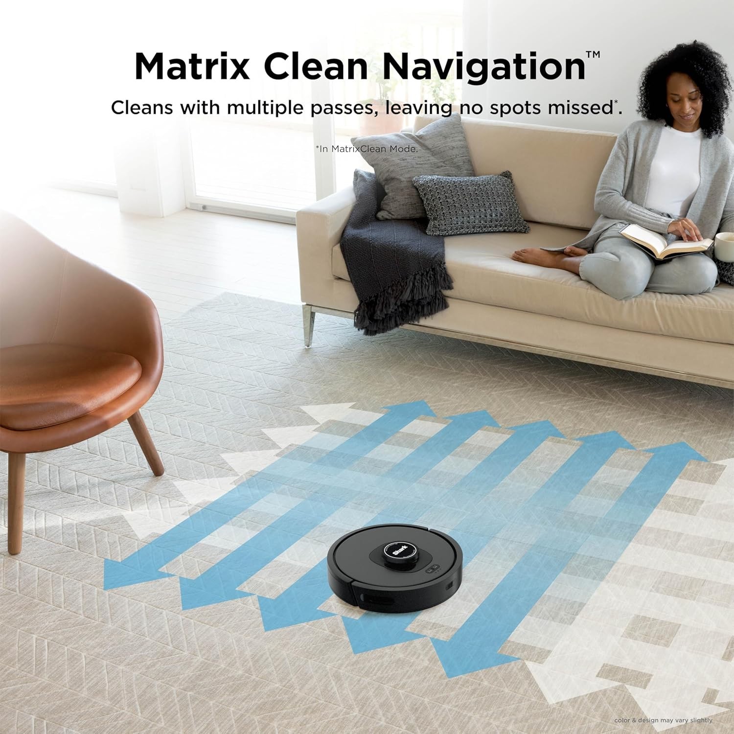 Shark AV2501S Robot Vacuum 30-Day Self-Empty Base AI Mapping Great for Pet Hair