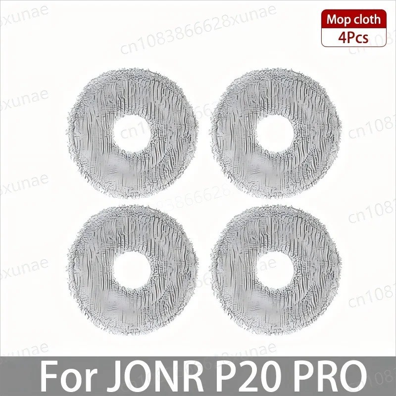 Robot Vacuum Accessories Side Brush HEPA Filter Mop Cloth Dust Bag JONR P20 Pro