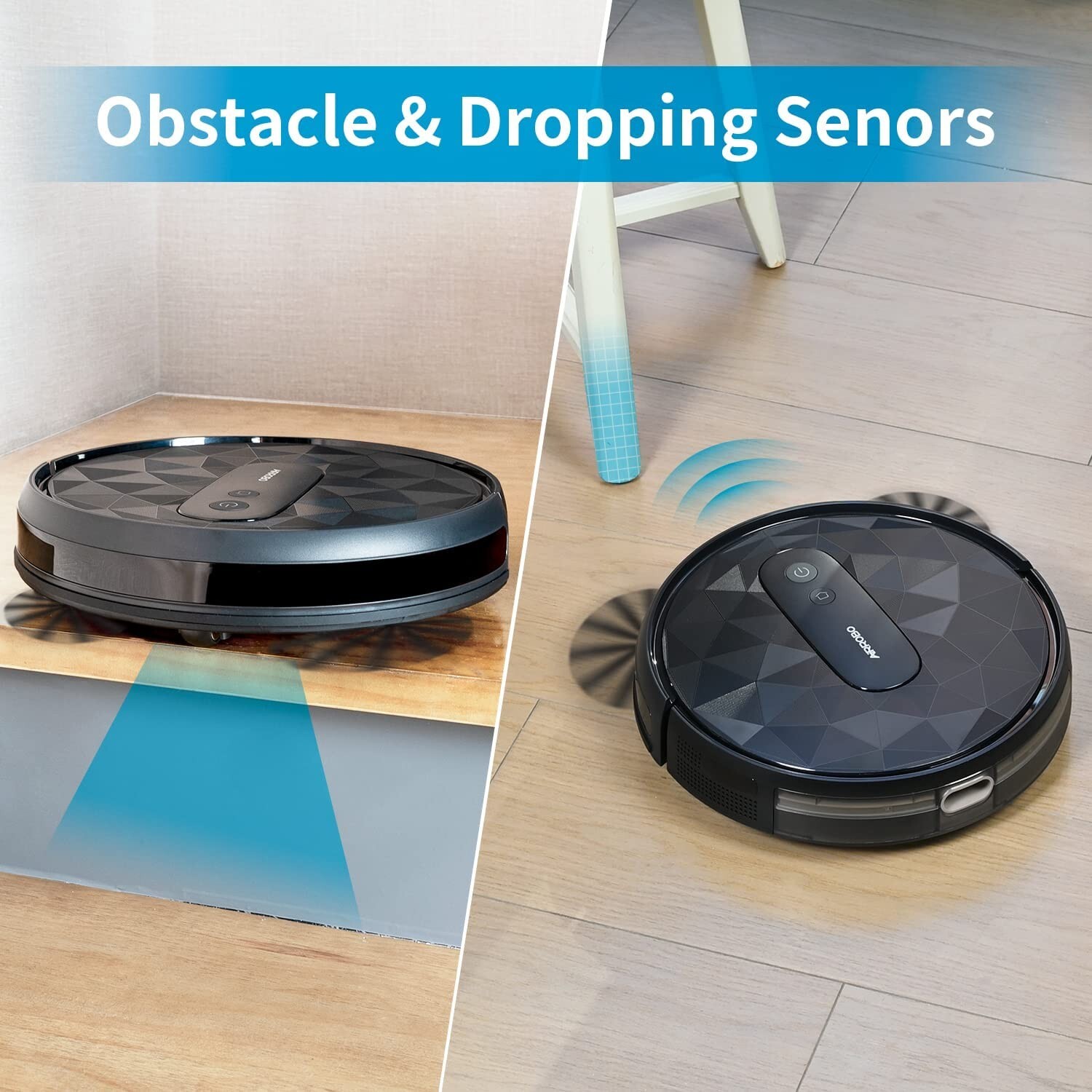 Refurbished AIRROBO P20 Automati Robot Vacuum Cleaner 2800Pa for Home Pet Hair