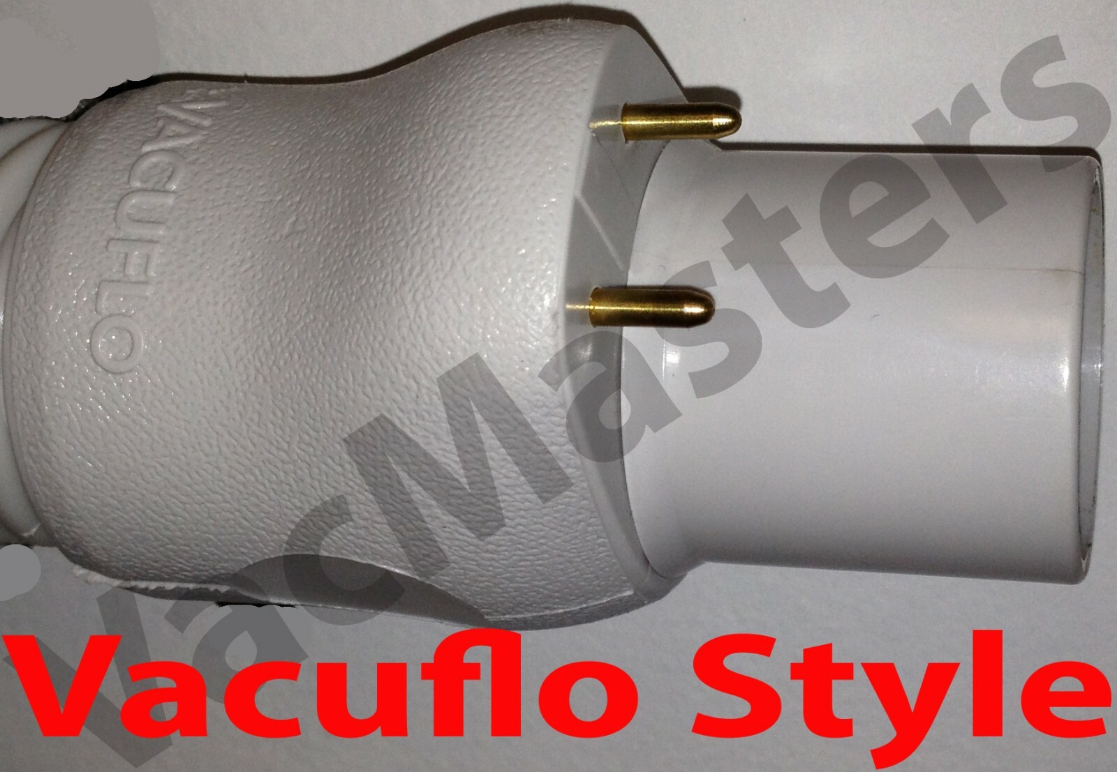 GENUINE Vacuflo 30′ TurboGrip central vacuum hose w/o rack Vacuflo-style valves
