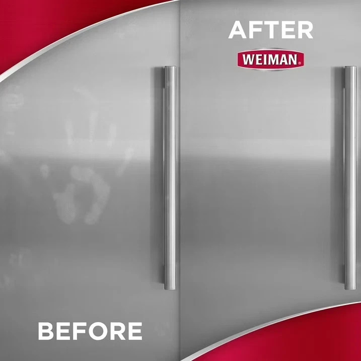 Weiman Stainless Steel Kitchen and Home Appliance Cleaner & Polish,17 Oz, 3 pack