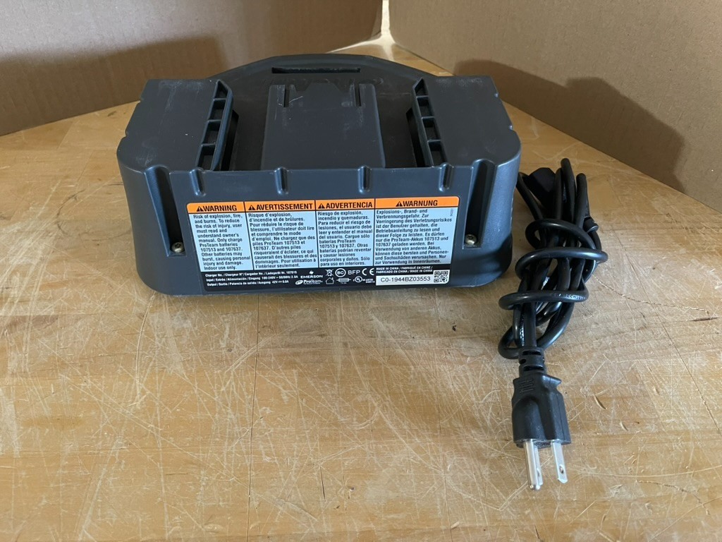 Proteam Gofree Flex Pro Battery Charger 36V Part #107515 – For Vacuum USED