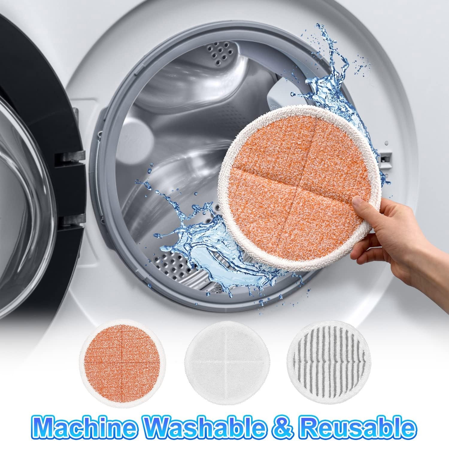 Mop Replacement Pads for Bissell Spinwave 20399 23157 23159 2039A 2124A
