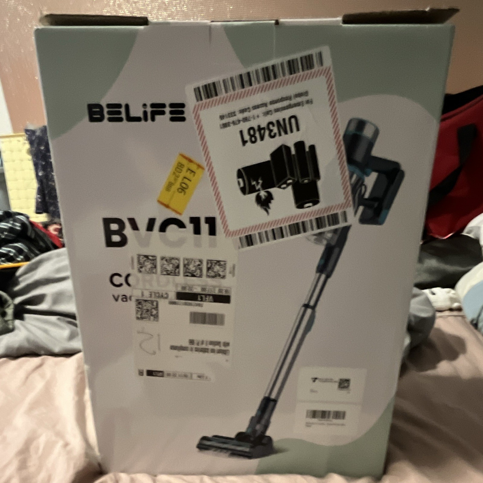 Belife BVC11 Cordless Stick Vacuum Bagless 0.7L 13-40min Touchscreen •BRAND NEW•