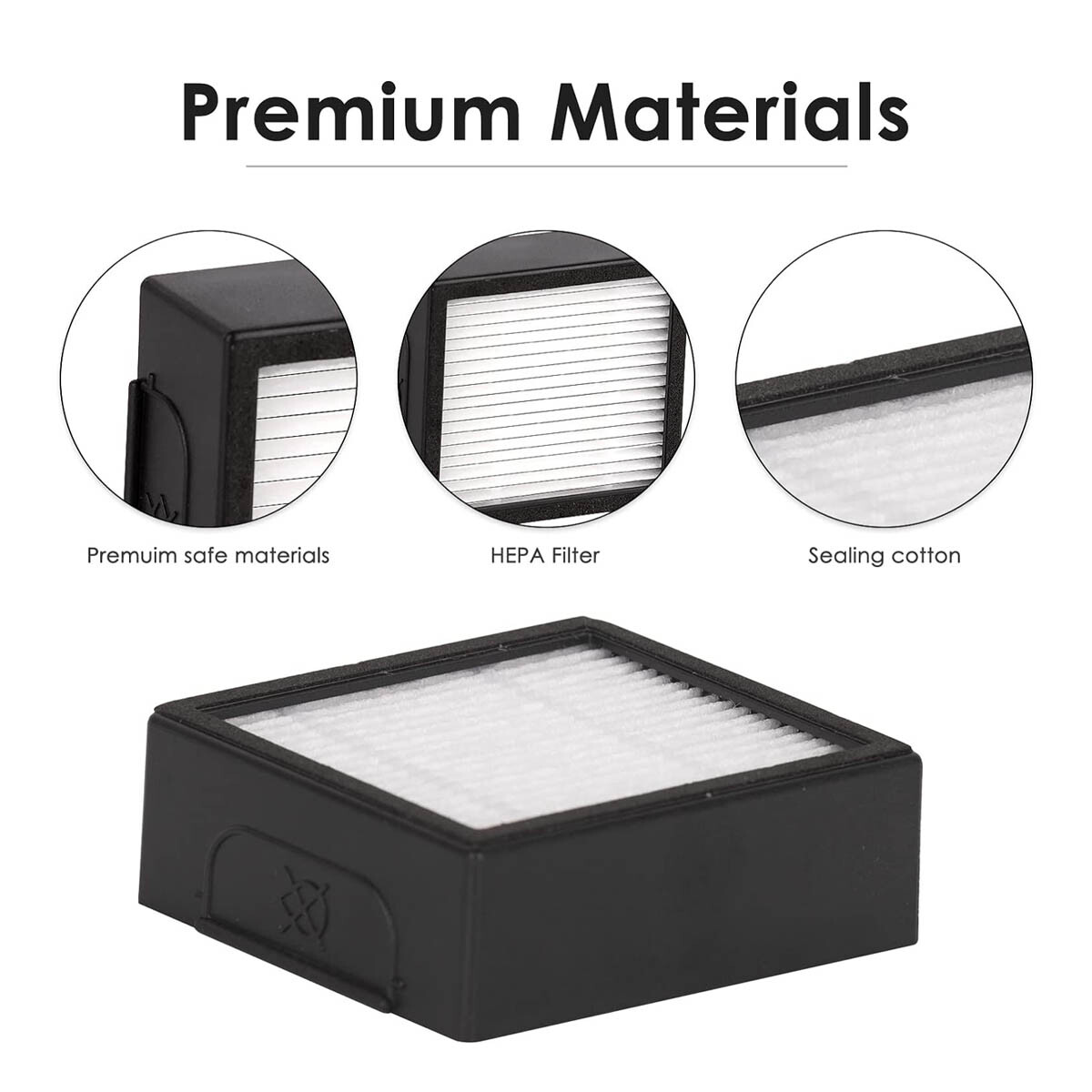6x Replacement HEPA Filter For iRobot Roomba Combo J7+ plus Combo j5+ Combo j9+