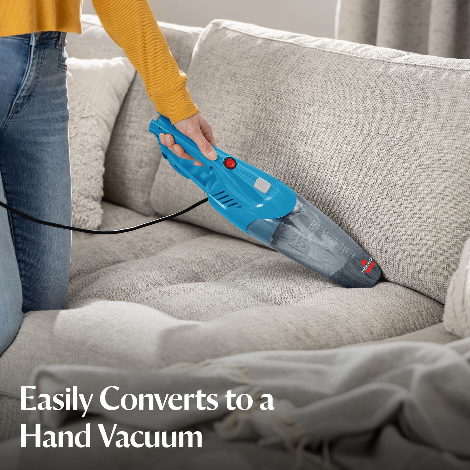 BISSELL 3-in-1 Lightweight Multi Surface Corded Stick Vacuum 2030S