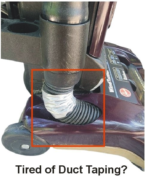 Hoover Vacuum Lower Hose Only For Select Hoover Bagged and Bagless WindTunnels