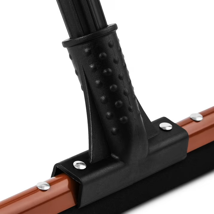 Libman High Power Commercial 20″ Rubber Flex Blade Floor Squeegee Red Steel Hand