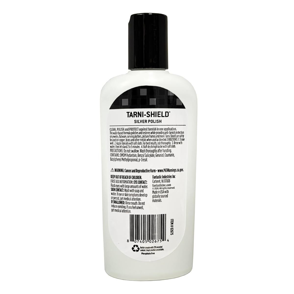 tTarni-Sheild Silver Polish – Clean, Polish, and Protect Against Tarnish – 8 …