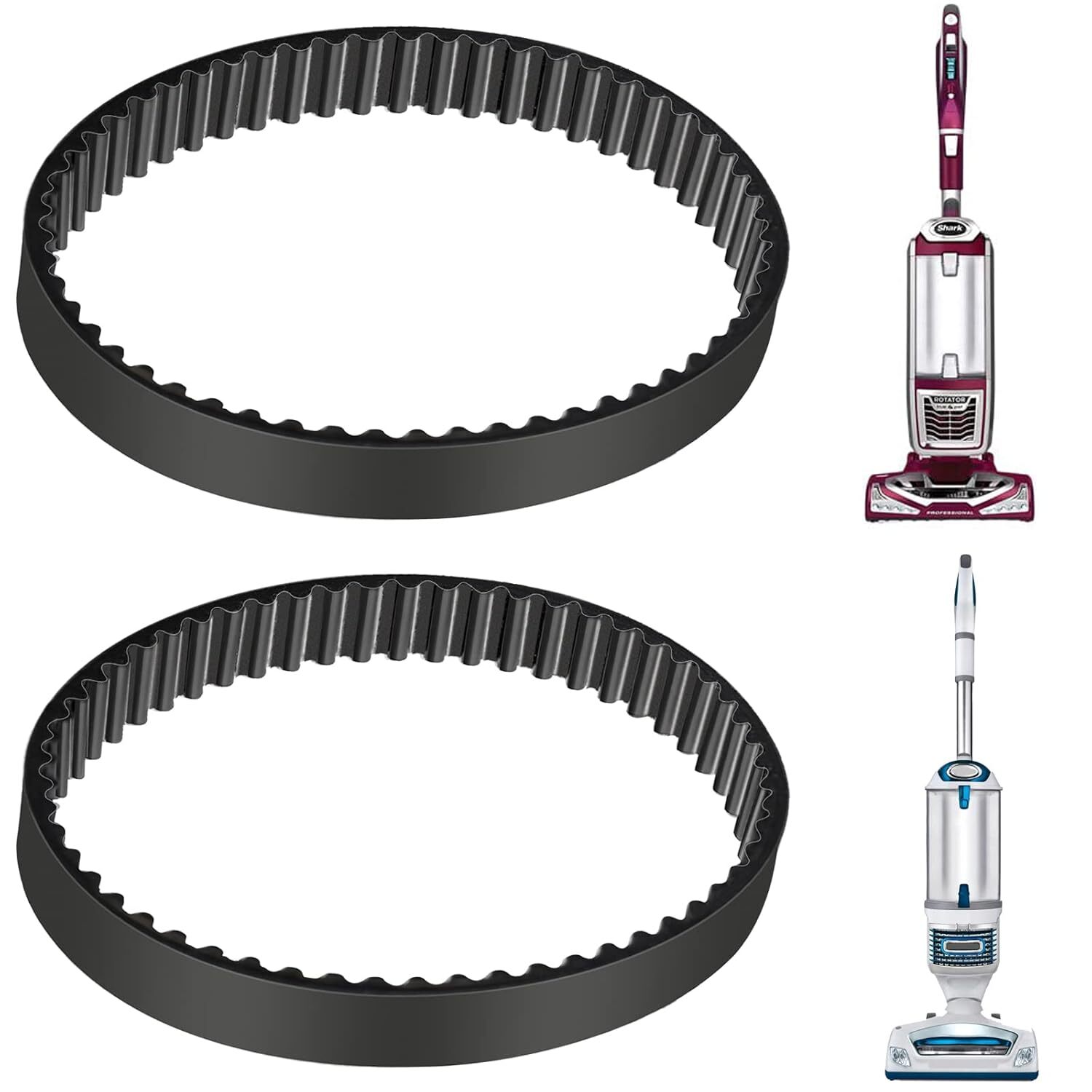 2Pcs BELT for Shark NV611 NV601 NV150 NV151 NV150C # 231-3GT-6 / HTD 231-3M