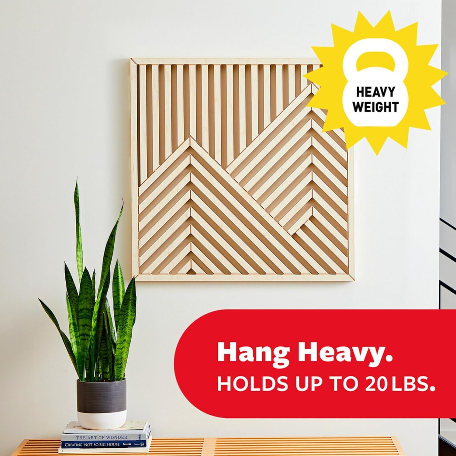 Command 20 lb XL Heavyweight Picture Hanging Strips 8 Pairs (16 Command Strips),