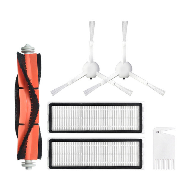 Roller Hepa Filter Side Brush Mop For Xiaomi Mijia 1C Vacuum Cleaner STYTJ01ZHM