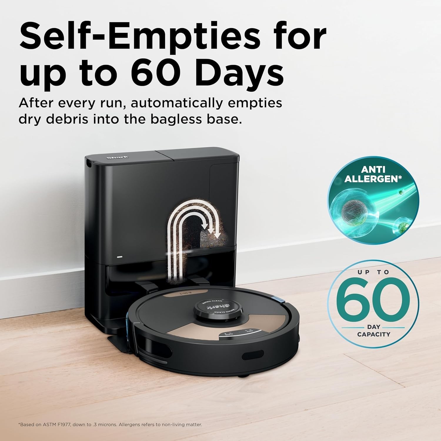 Shark Matrix Plus 2in1 Robot Vacuum & Mop w/ Sonic Mopping AV2613WA Wet&Dry
