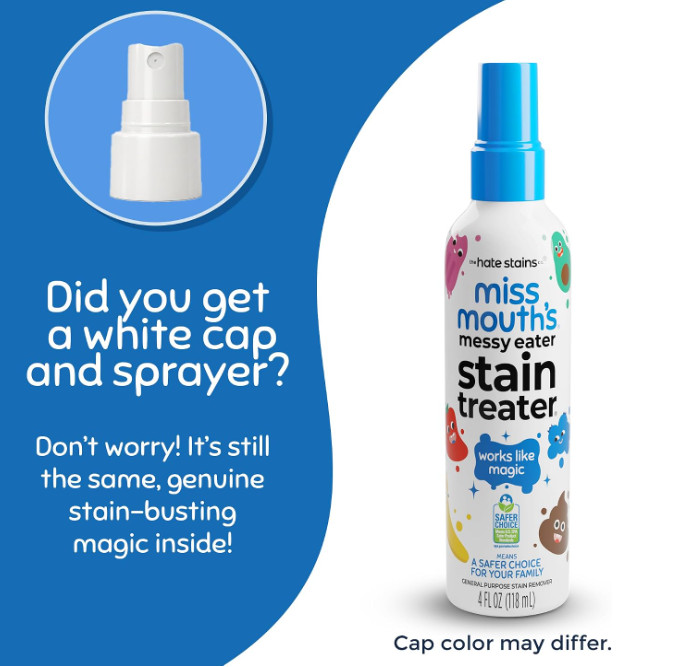 Miss Mouth’s Messy Eater Stain Treater Spray – 4oz Stain Remover – Newborn & Bab