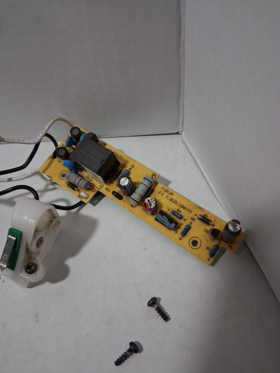 Circuit & Brushroll Motor Switch Shark Navigator NV26 Replacement Part Tested