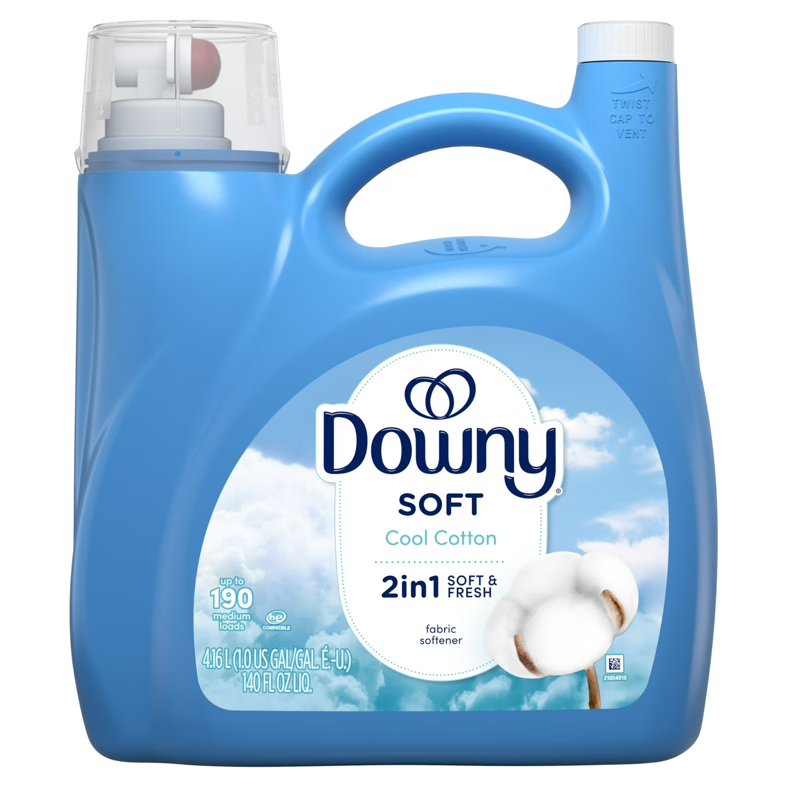 Downy Liquid Laundry Fabric Softener and Conditioner,140 fl oz Free Shipping