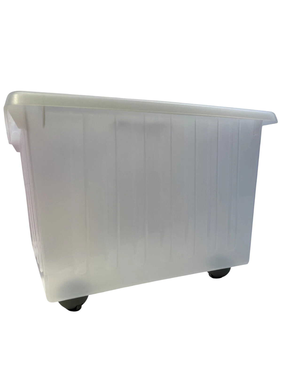 New IKEA VESSLA White Storage Casters 39×39 cm (15 ¼x15 ¼ “) 300.648.49