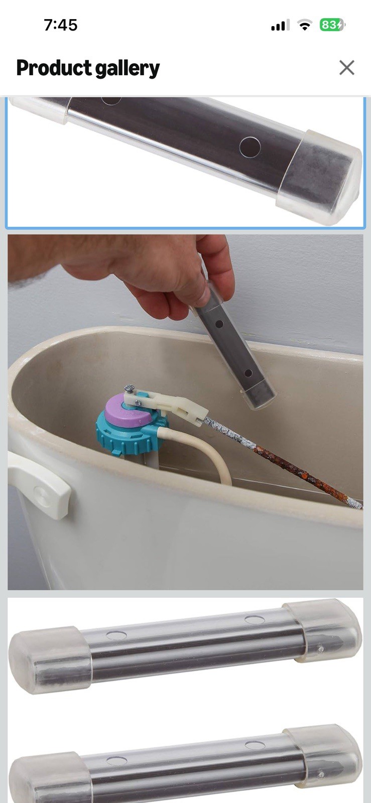 Magnetic Toilet Bowl Tank Cleaner 2 Pack Chemical Free Long Lasting Easy to Use