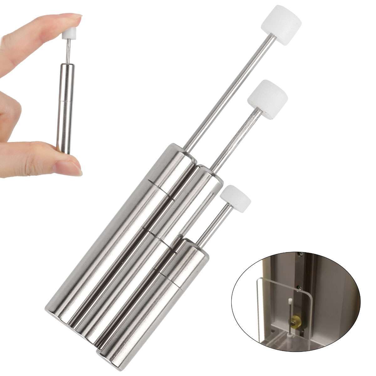 Trash Can Damper/Piston with Lid Replacement Ideal for Kitchen,1.98″/2.93″/3.56″