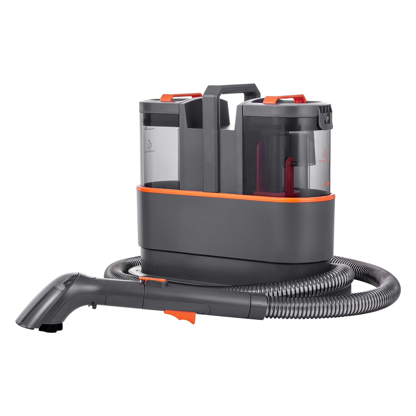 Uimoso Compact Carpet Cleaning Machine with Dual Tanks and 11.5Kpa Suction Power