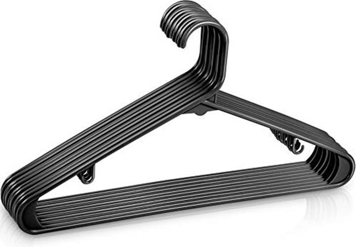 Utopia Home Plastic Hangers 20 Pack – Skirt Hangers Assorted Colors , Sizes