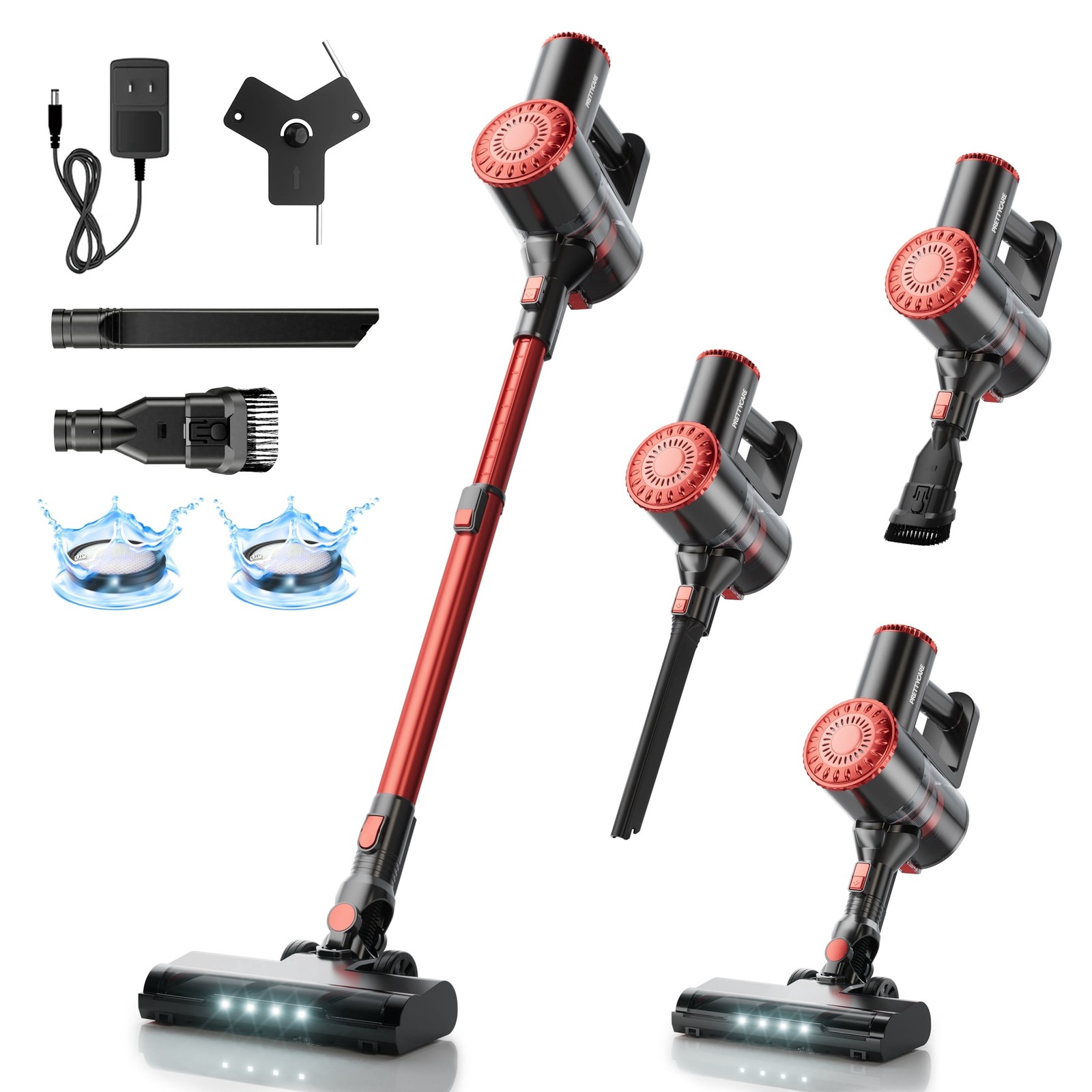ANSFIL U9-S Cordless Vacuum Cleaner 40KPA/55min/2600mAh Lightweight Stick