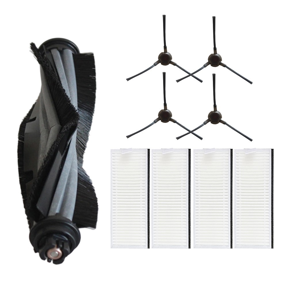 For ECOVACS For YEEDI Mop Station Vacuum Brush Kit with HEPA Filter Components