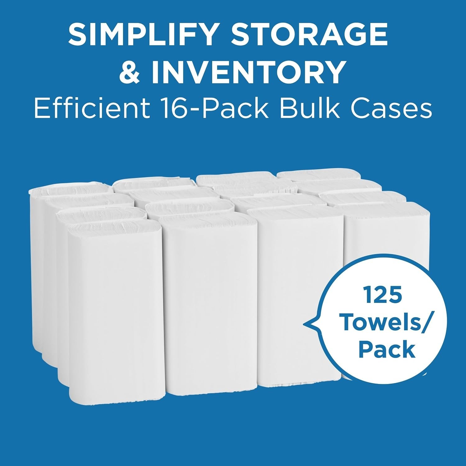 Pacific Blue Select by PRO Multifold 2-Ply Paper Towels, White, 3.2” Folded …