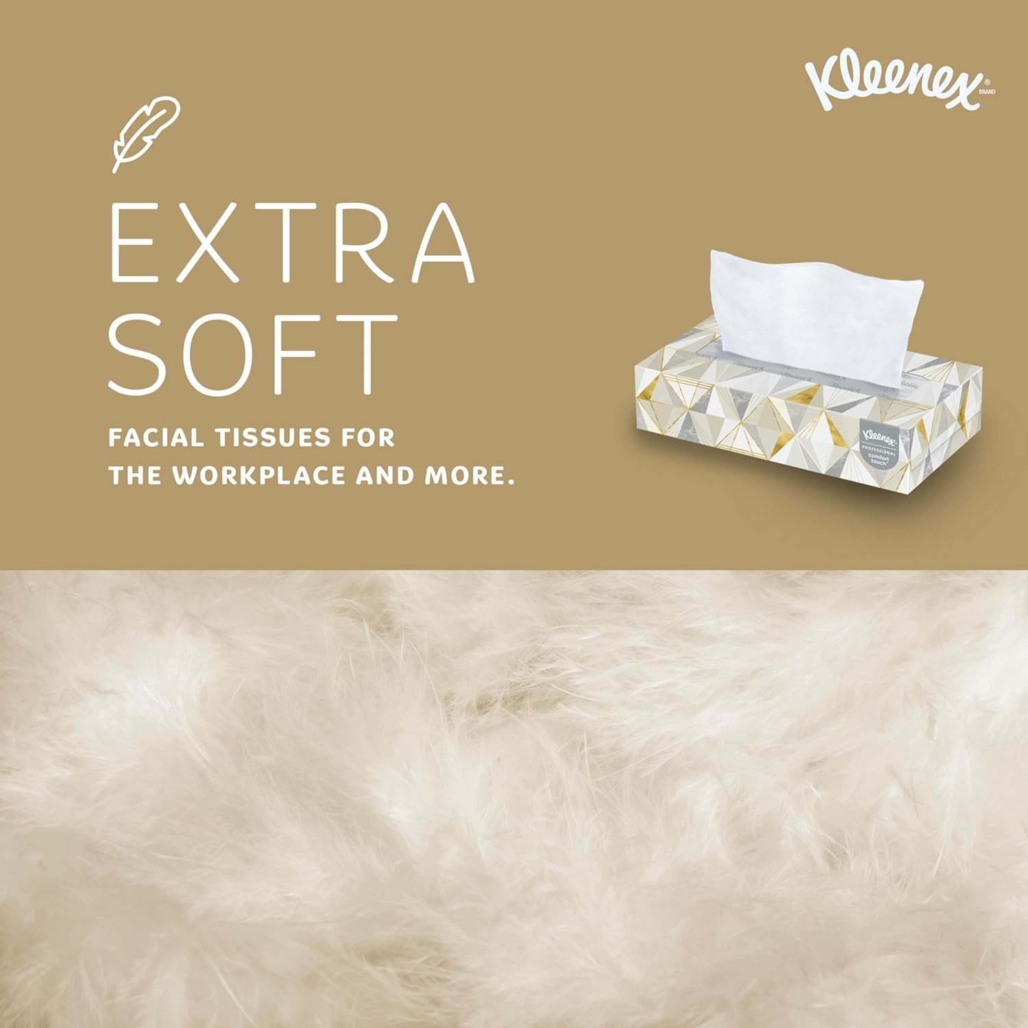 Facial tissue, (125 sheets per box, 48 boxes per carton,6,000 sheets per carton)