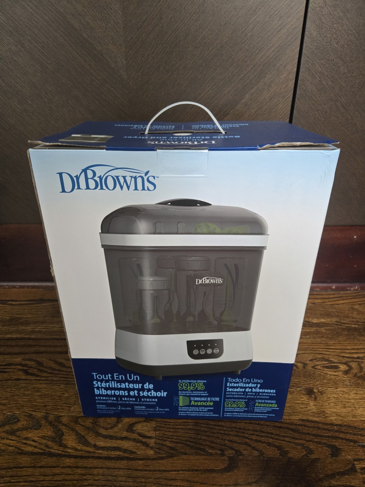 Dr. Brown All-in-One Sterilizer & Dryer for Baby Bottles and
