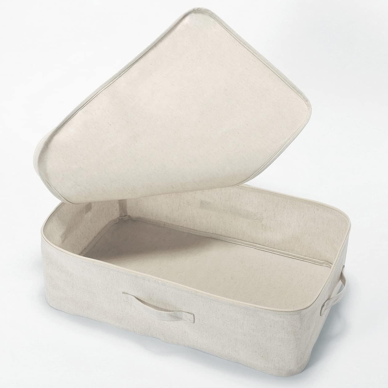 Fabric Softbox, Polyester Linen, RectangleBox w/Lid, 59 x 39 x 18cm, Brand “New”