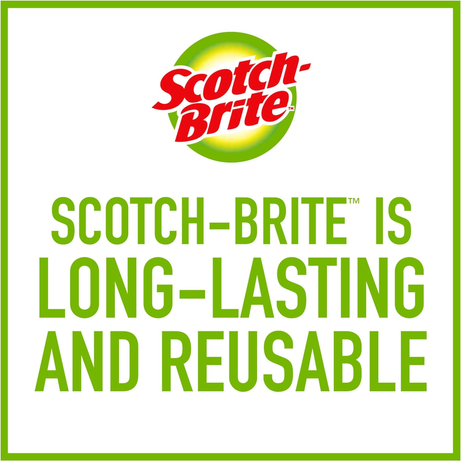 Scotch Brite Dishwand Brush Gray Soap Control Scrubber For Nonstick Cookware