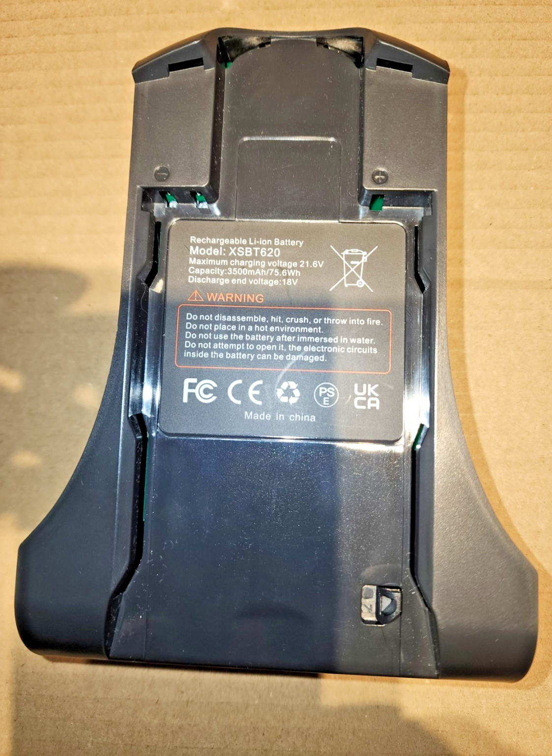 New XSBT620 XSBT600 Vacuum Cleaner Battery 3.5Ah for Shark XSBT620AS X1 X2 X3 X4