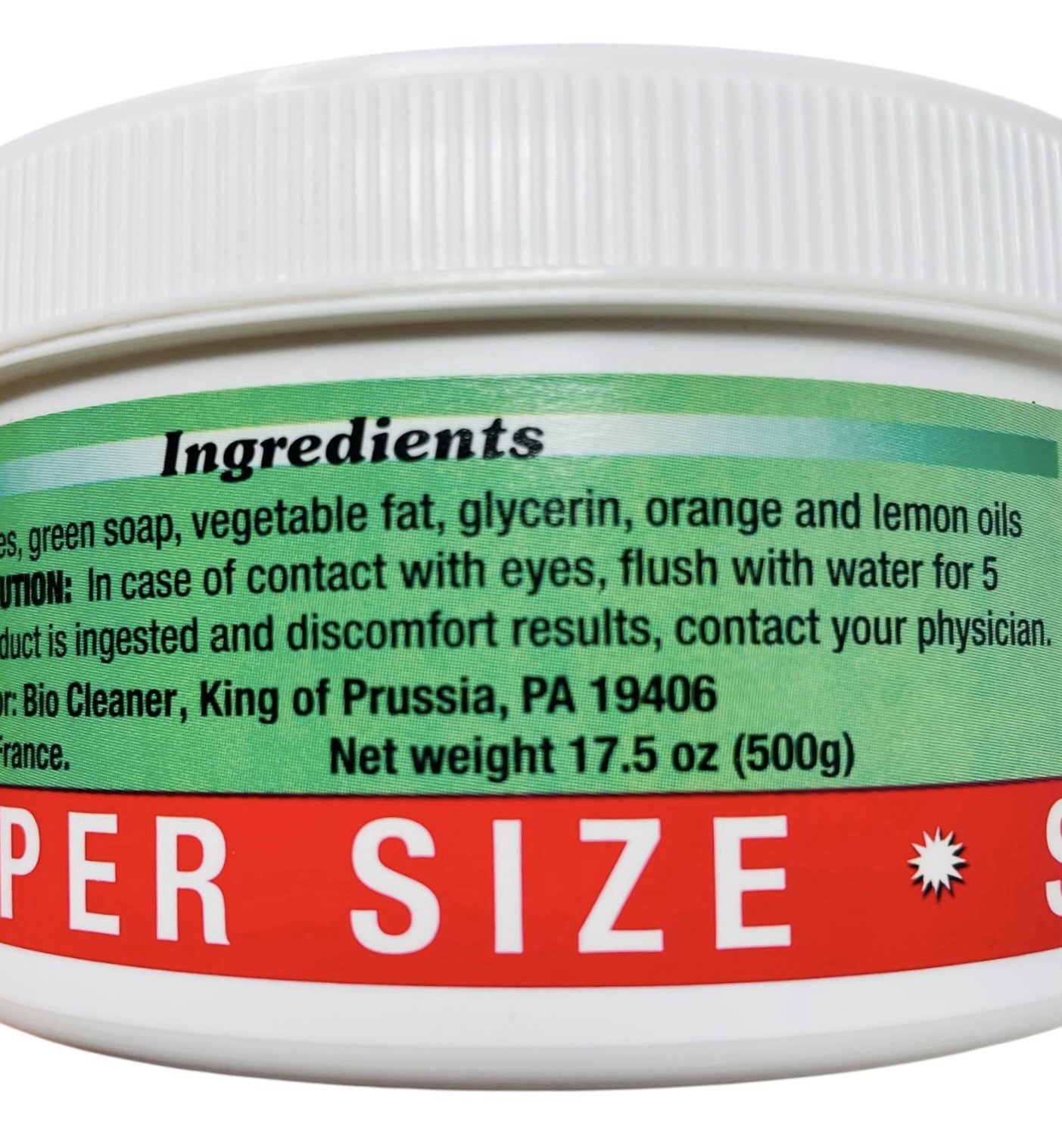 Bio Cleaner All Natural Multi Purpose Cleaner Citrus SUPER SIZE 17.5 oz Set of 2